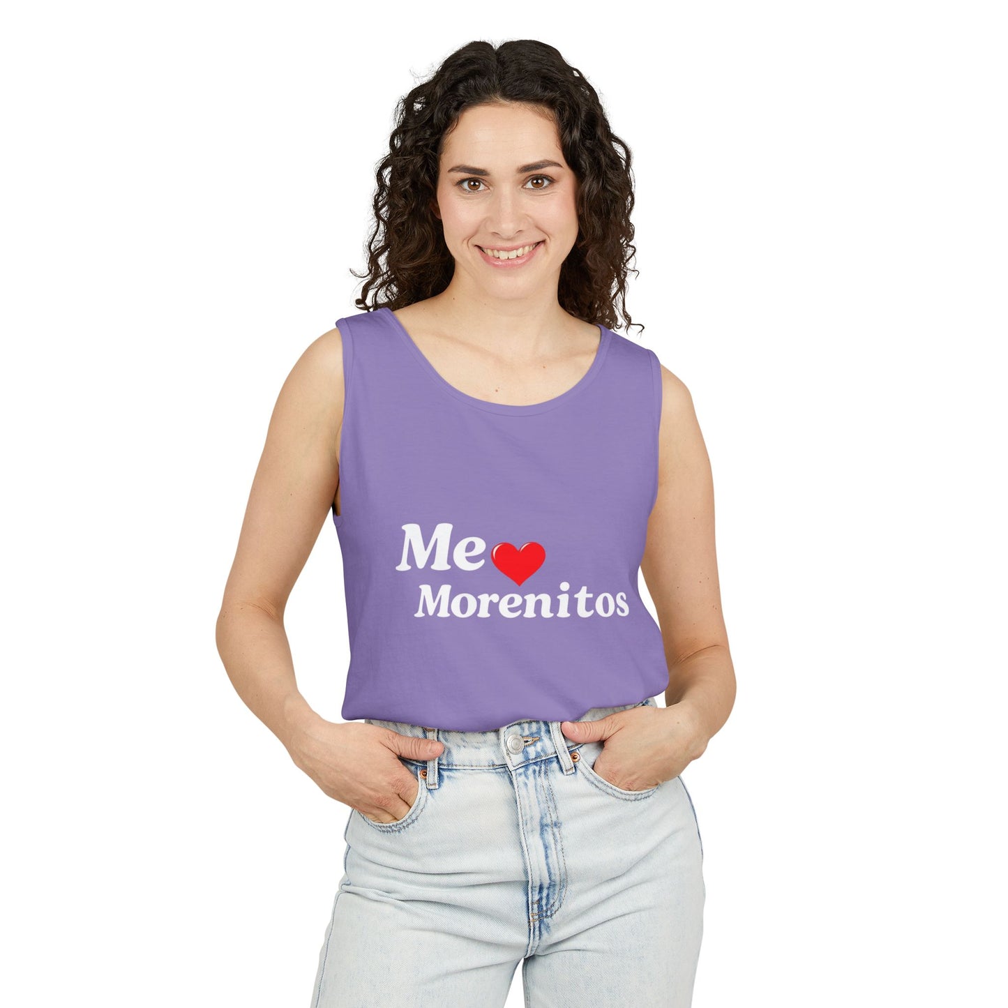 Heartfelt Unisex Tank Top, Casual Summer Wear, Love Gift, Festival Top, Everyday Comfort, Holiday Celebration