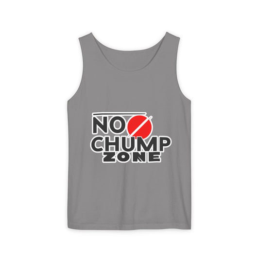 Lifting Tank Top - No Chump Zone Unisex Garment-Dyed