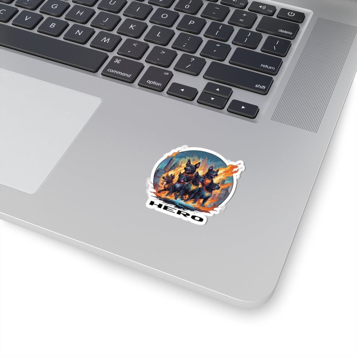 Dog Hero Kiss-Cut Stickers, Pet Lover Gift, Animal Rescue, Paw Print Decals, Cute Puppy Sticker Pack, Laptop Decor
