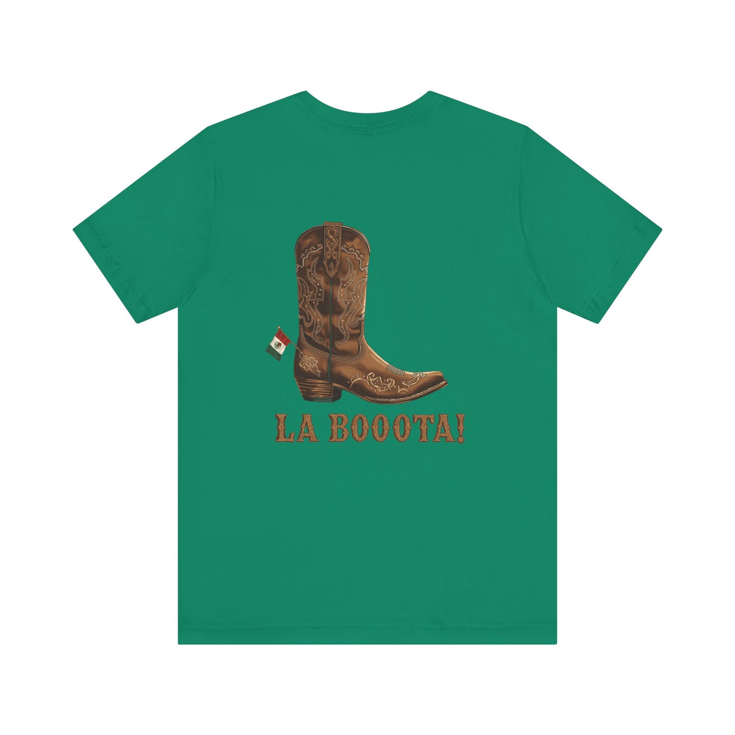 La Bota! La Bota! La Booota! , Funny T-Shirt, Unisex Casual Wear, Gift for Cowpoke Enthusiasts, La Booota Shirt, Western Style Apparel