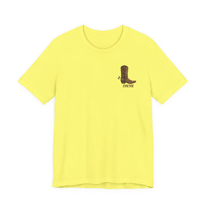 La Bota! La Bota! La Booota! , Funny T-Shirt, Unisex Casual Wear, Gift for Cowpoke Enthusiasts, La Booota Shirt, Western Style Apparel