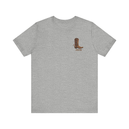 La Bota! La Bota! La Booota! , Funny T-Shirt, Unisex Casual Wear, Gift for Cowpoke Enthusiasts, La Booota Shirt, Western Style Apparel