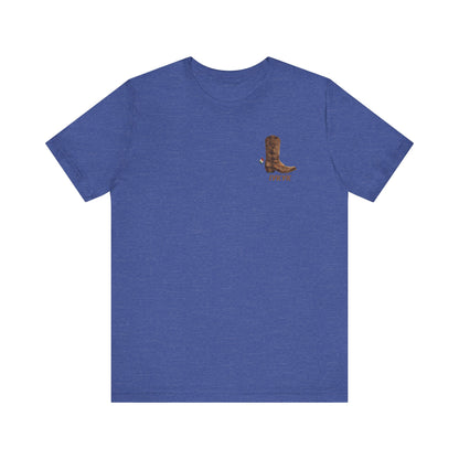 La Bota! La Bota! La Booota! , Funny T-Shirt, Unisex Casual Wear, Gift for Cowpoke Enthusiasts, La Booota Shirt, Western Style Apparel