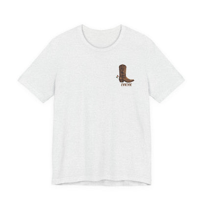 La Bota! La Bota! La Booota! , Funny T-Shirt, Unisex Casual Wear, Gift for Cowpoke Enthusiasts, La Booota Shirt, Western Style Apparel