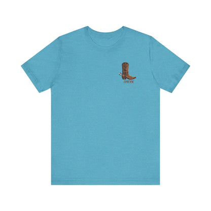 La Bota! La Bota! La Booota! , Funny T-Shirt, Unisex Casual Wear, Gift for Cowpoke Enthusiasts, La Booota Shirt, Western Style Apparel