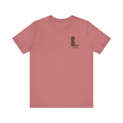 La Bota! La Bota! La Booota! , Funny T-Shirt, Unisex Casual Wear, Gift for Cowpoke Enthusiasts, La Booota Shirt, Western Style Apparel