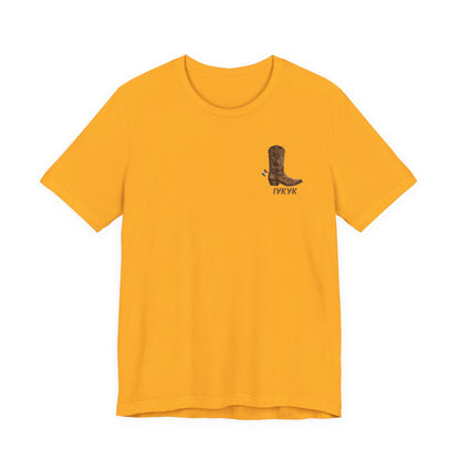 La Bota! La Bota! La Booota! , Funny T-Shirt, Unisex Casual Wear, Gift for Cowpoke Enthusiasts, La Booota Shirt, Western Style Apparel