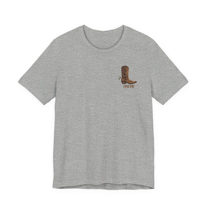 La Bota! La Bota! La Booota! , Funny T-Shirt, Unisex Casual Wear, Gift for Cowpoke Enthusiasts, La Booota Shirt, Western Style Apparel