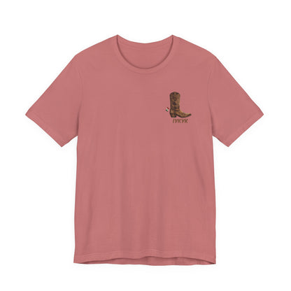 La Bota! La Bota! La Booota! , Funny T-Shirt, Unisex Casual Wear, Gift for Cowpoke Enthusiasts, La Booota Shirt, Western Style Apparel
