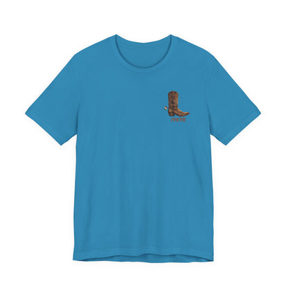 La Bota! La Bota! La Booota! , Funny T-Shirt, Unisex Casual Wear, Gift for Cowpoke Enthusiasts, La Booota Shirt, Western Style Apparel