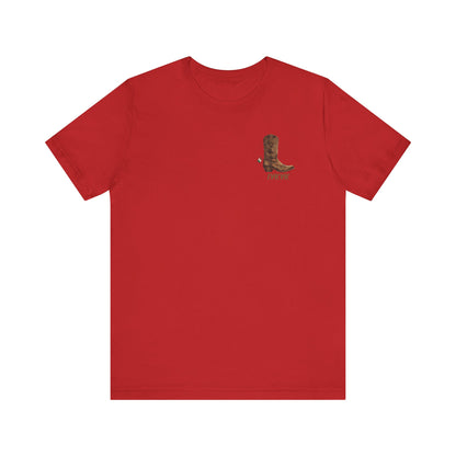 La Bota! La Bota! La Booota! , Funny T-Shirt, Unisex Casual Wear, Gift for Cowpoke Enthusiasts, La Booota Shirt, Western Style Apparel
