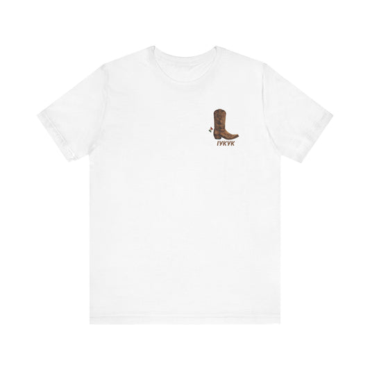 La Bota! La Bota! La Booota! , Funny T-Shirt, Unisex Casual Wear, Gift for Cowpoke Enthusiasts, La Booota Shirt, Western Style Apparel