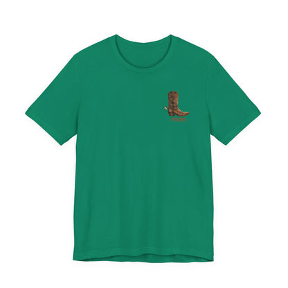 La Bota! La Bota! La Booota! , Funny T-Shirt, Unisex Casual Wear, Gift for Cowpoke Enthusiasts, La Booota Shirt, Western Style Apparel
